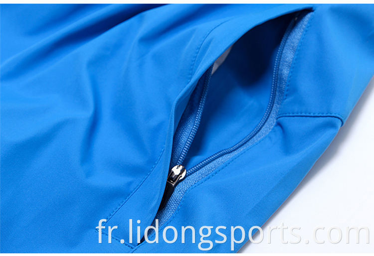 Lidong Wholesale Dernier design Tracksuit Custom Fashion Red and Blue Receiving Awards pour les gagnants